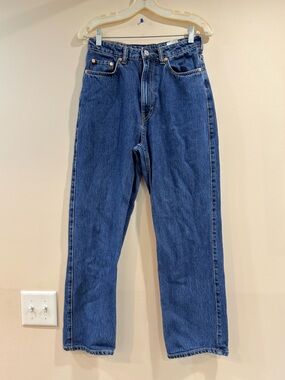 🔥NWOT Weekday Women’s Blue Denim Jeans Size 28🔥
